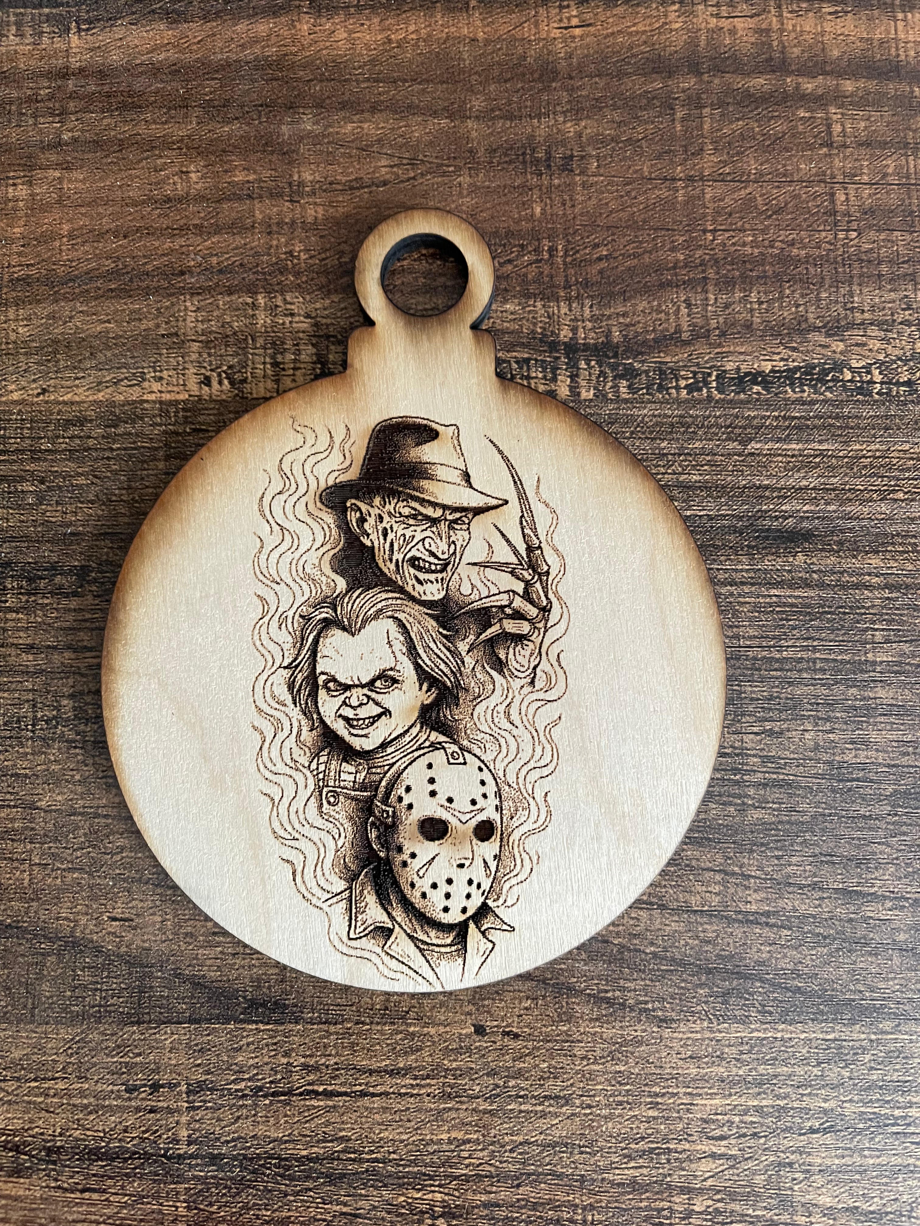 Halloween Ornaments Spooky Movies