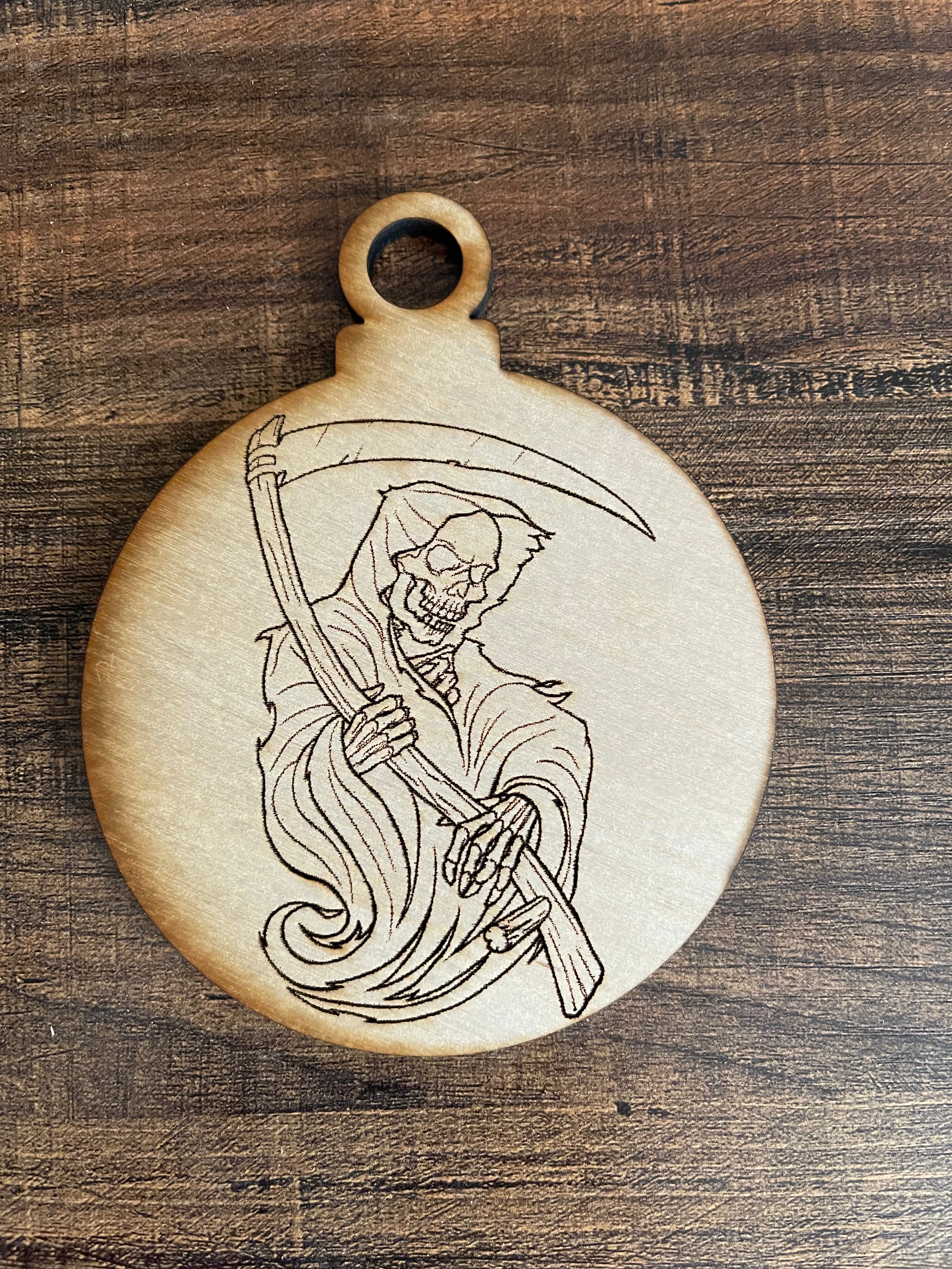 Halloween Ornament Grim Reaper