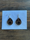 Sunflower earrings