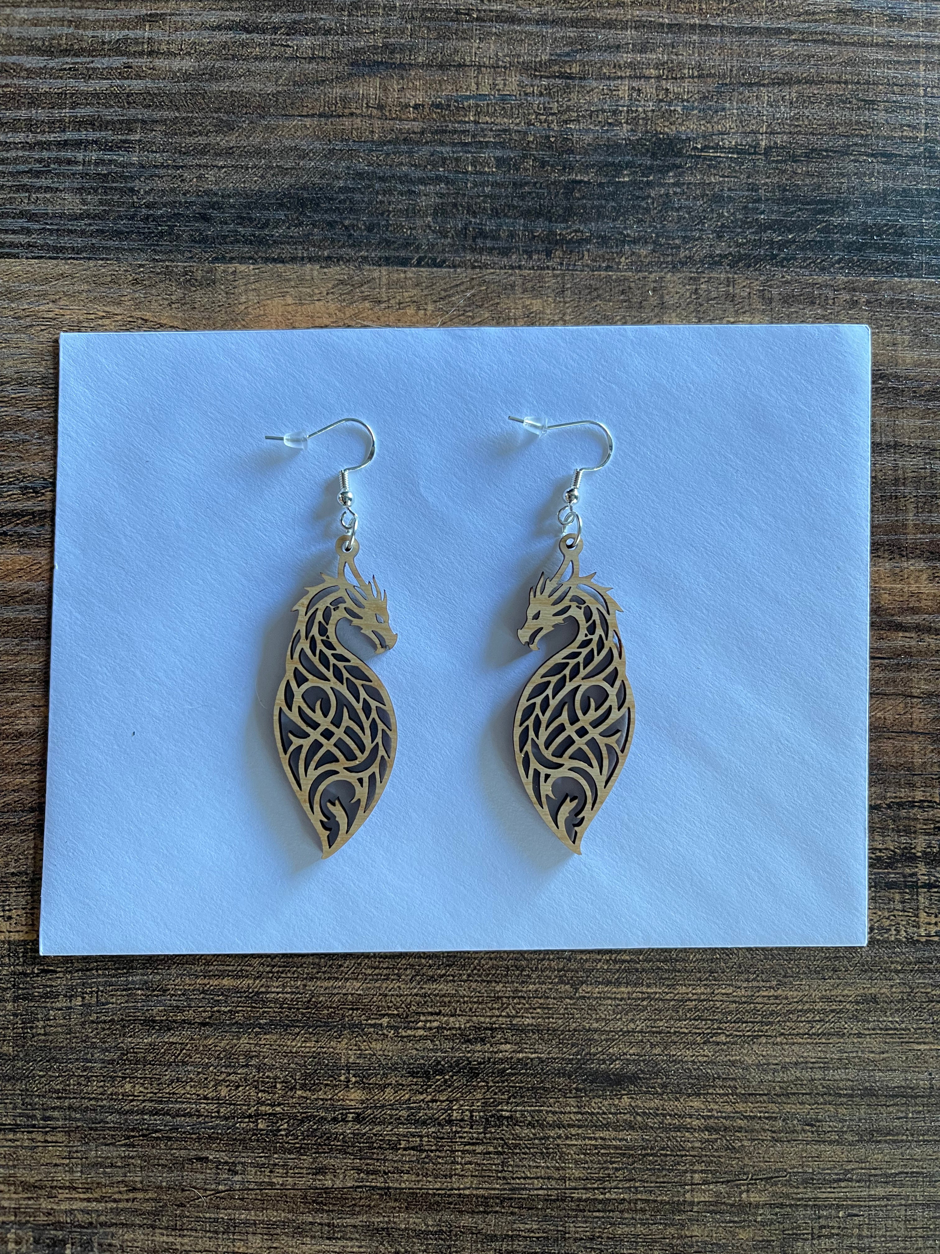 Dragon earrings